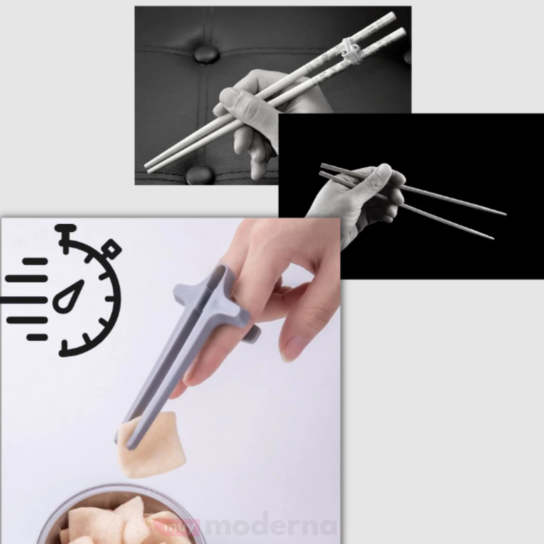 Palillos Para Comer sin Ensuciar