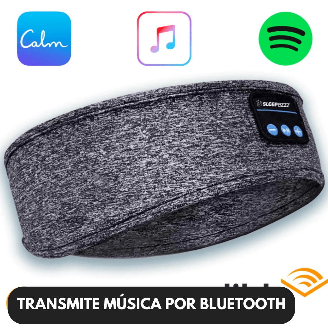 Vincha Cubre Ojos con Auriculares Bluetooth - Muy Moderna Uruguay