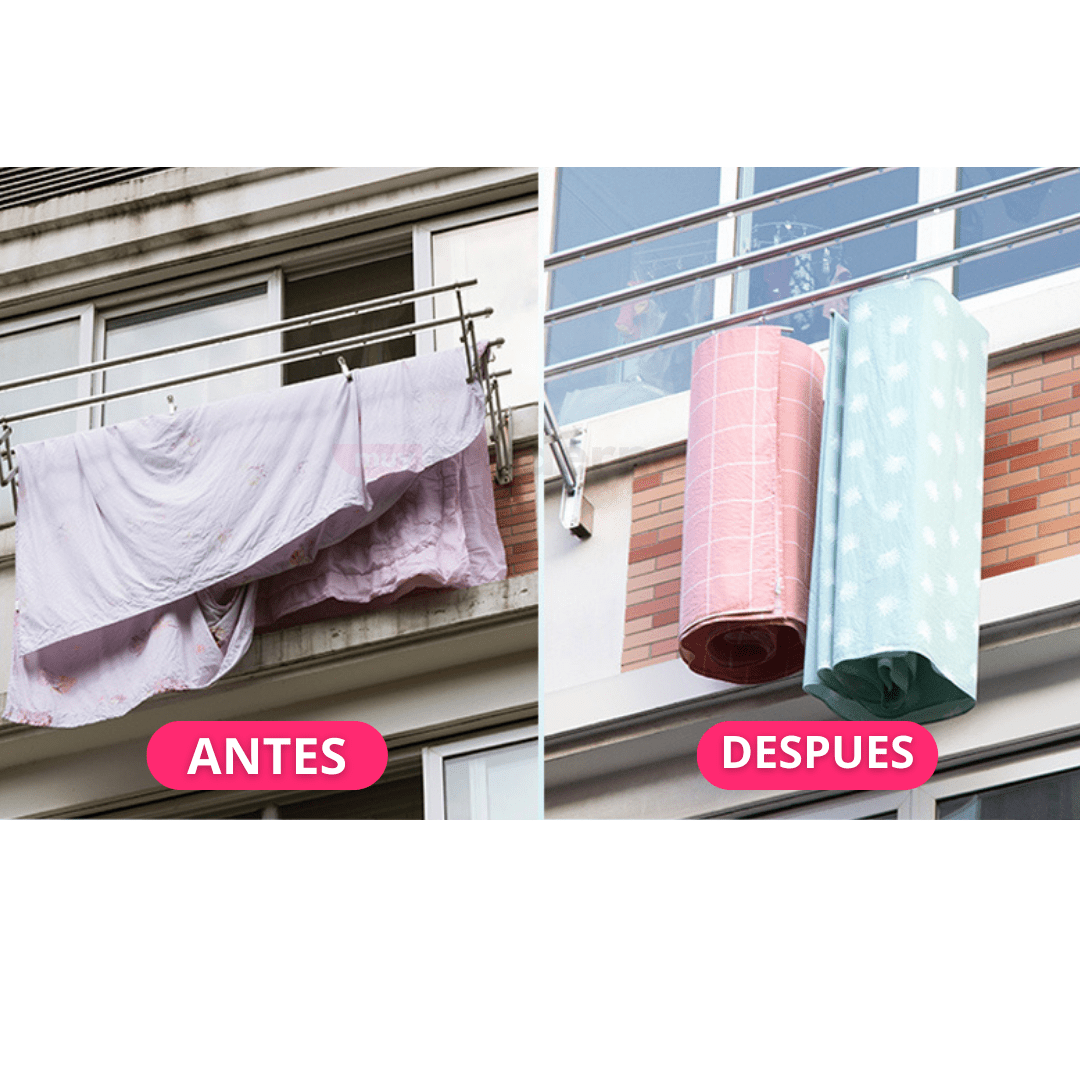 Percha en Espiral para Ropa de Cama - Muy Moderna Uruguay