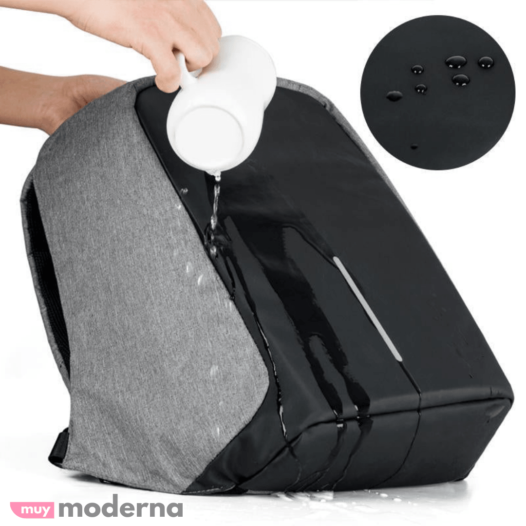 Mochila SafeBag Anti - Robo con Puerto USB - Muy Moderna Uruguay