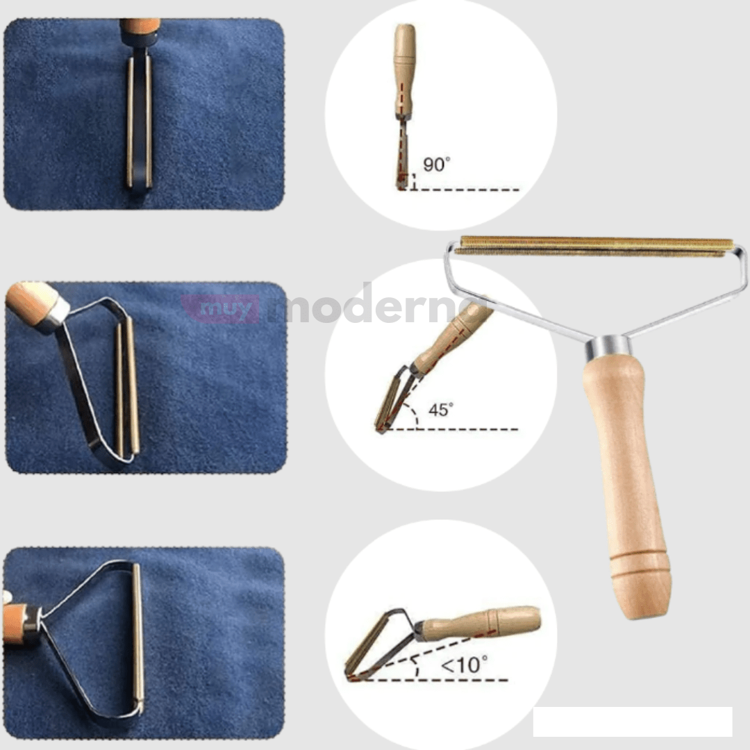 Rastrillo Metálico para Pelos en Ropa y Sillones - Muy Moderna Uruguay