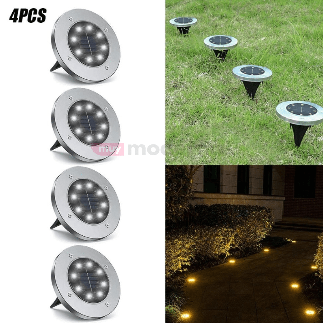 Set x4 Iluminadores Ecológicos para Jardín (4 unidades) - Muy Moderna Uruguay