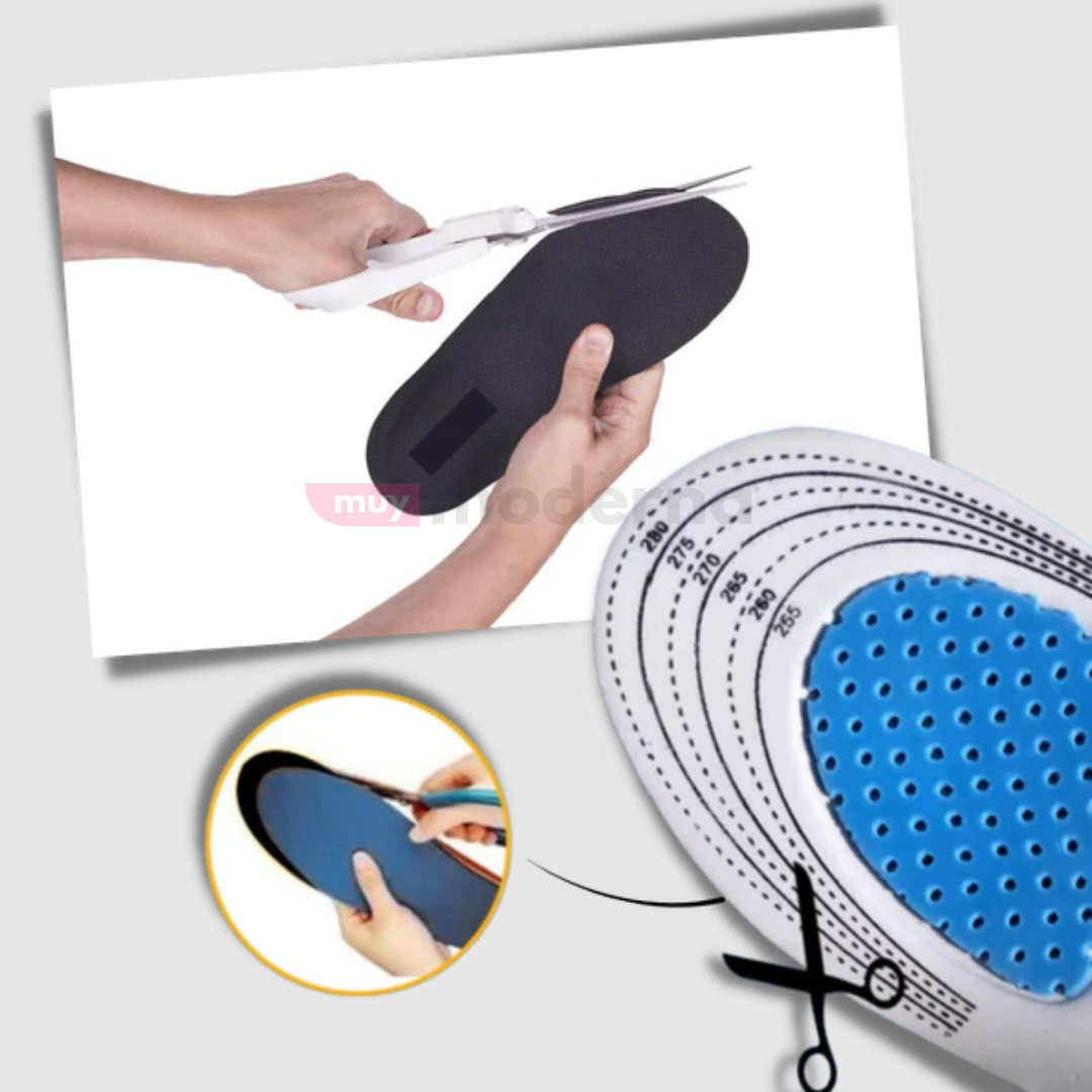 Plantillas 4D con Gel integrado