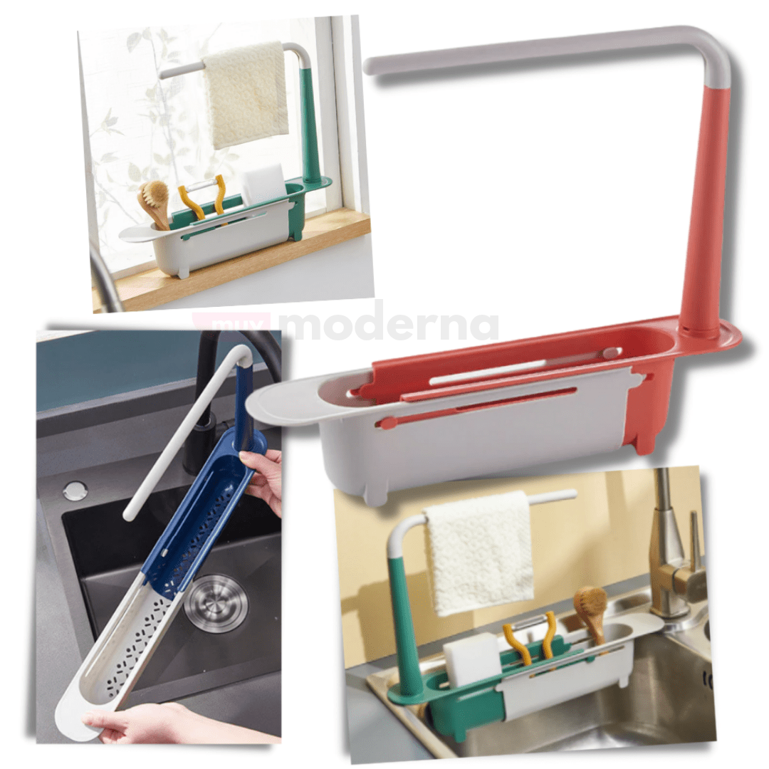 Organizador Extend de Pileta Para Trapos y Esponjas - Muy Moderna Uruguay