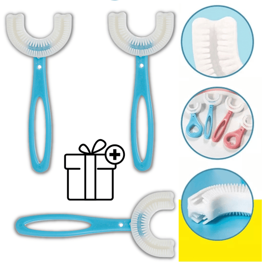 Cepillos de Dientes 360° para Niños (2 + 1 de Regalo) - Muy Moderna Uruguay