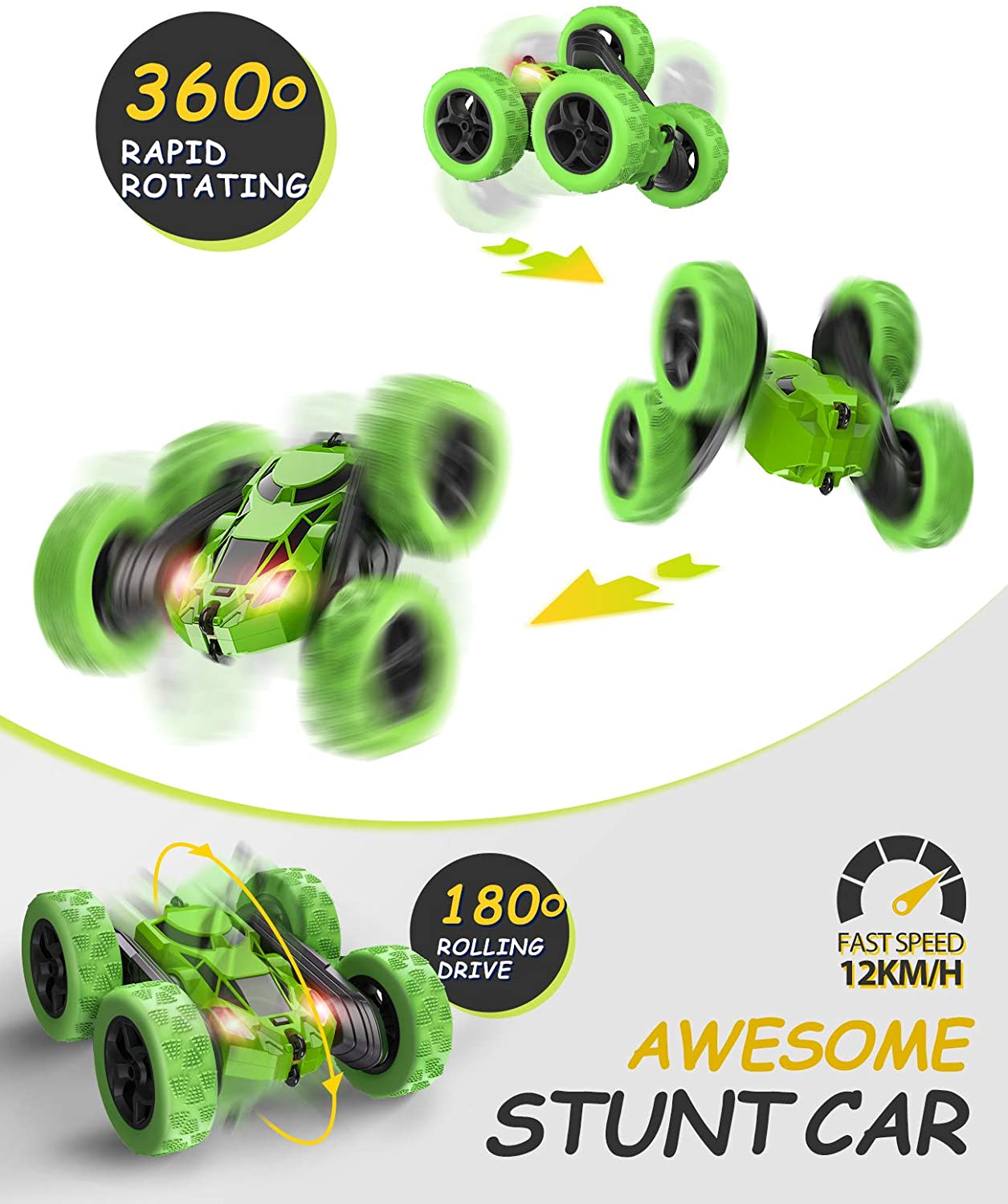 Auto Acrobático Stunt 360°