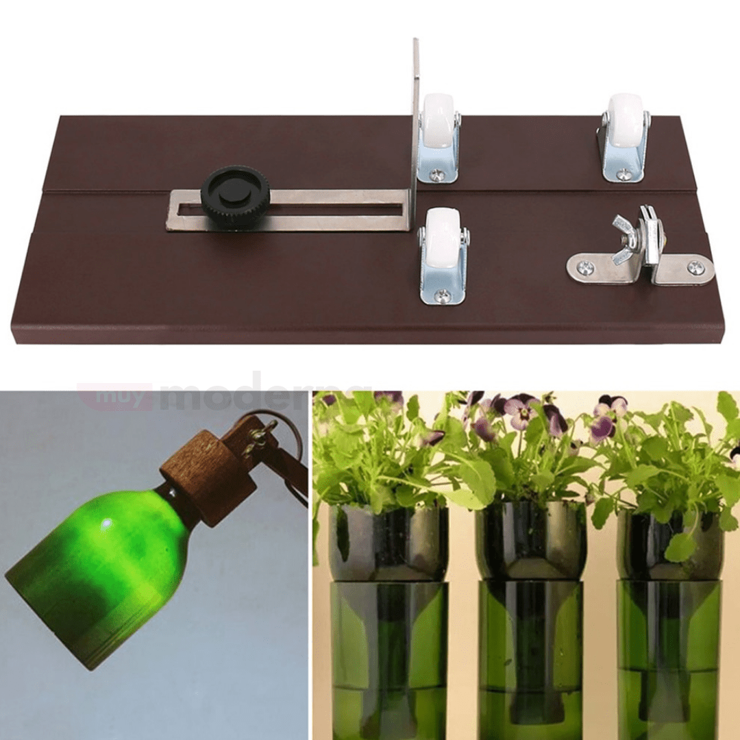 Cortador de Botellas de Vidrio Profesional - Muy Moderna Uruguay