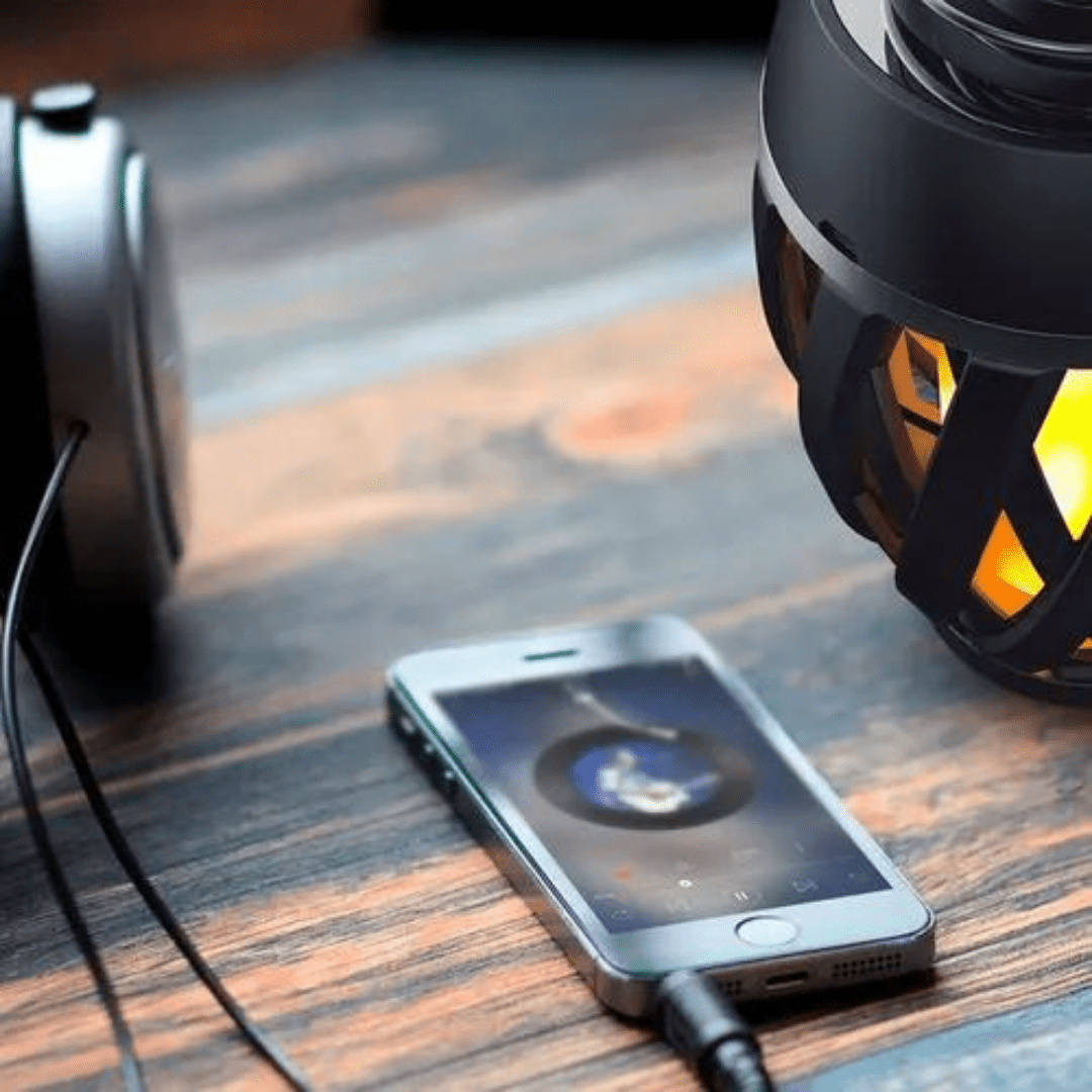 Parlante Bluetooth Tipo Antorcha LED - Muy Moderna Uruguay