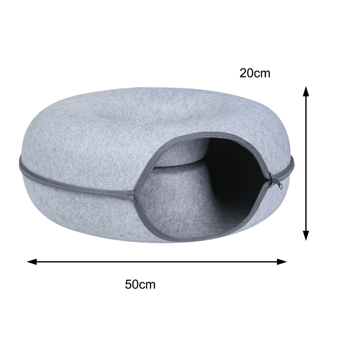 Cama Túnel para Gatos Diversión Asegurada - Muy Moderna Uruguay