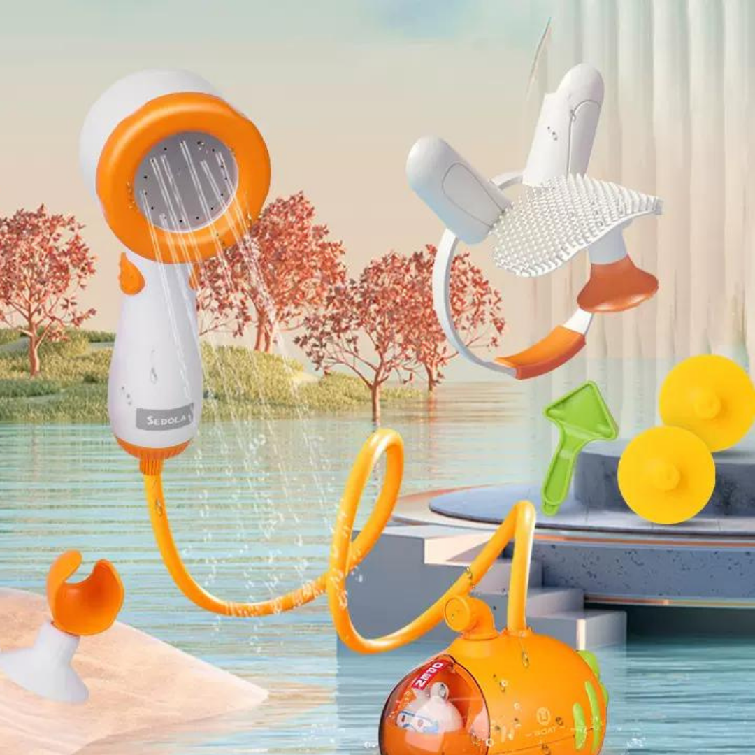Ducha de Submarino para Bebés Recargable
