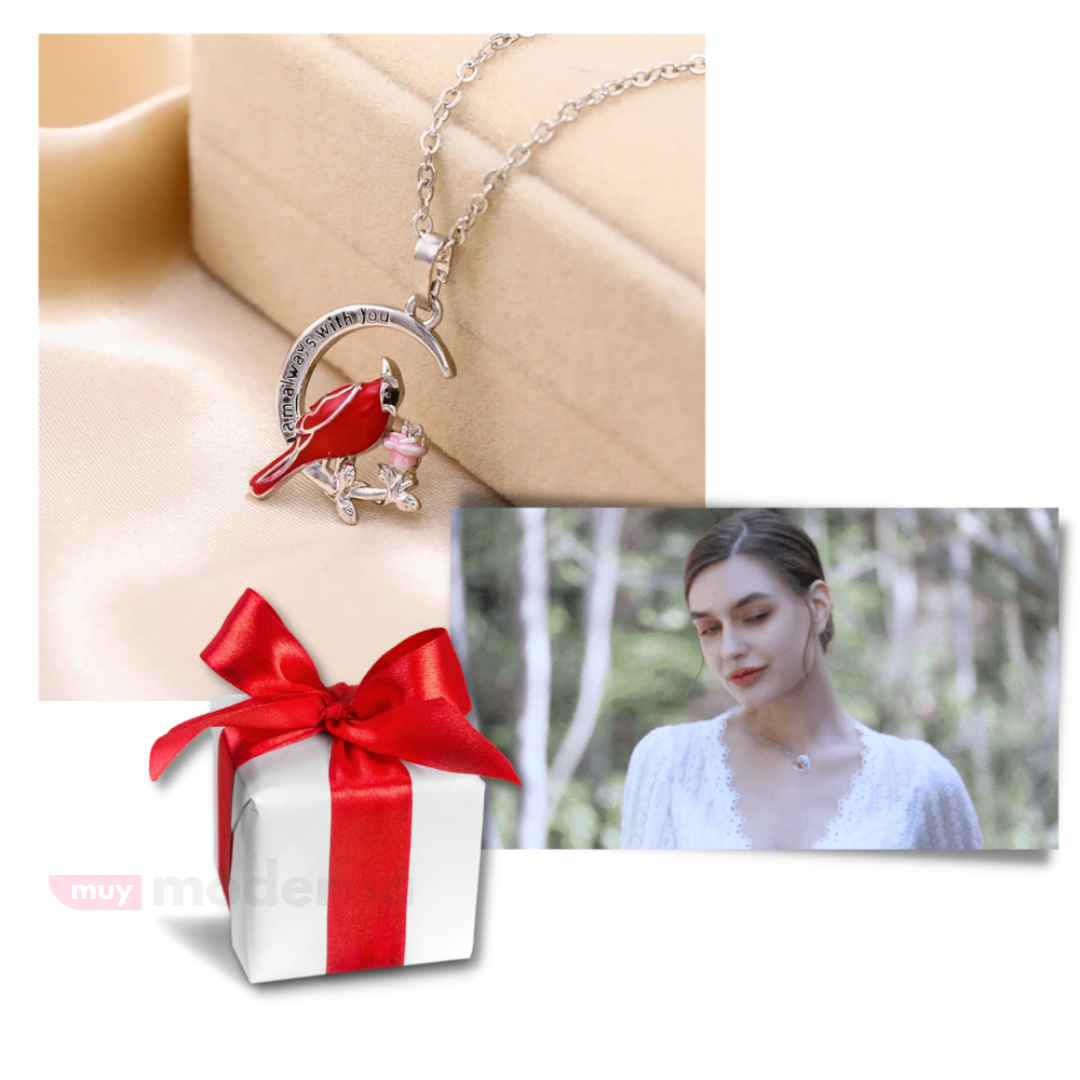 Collar Corazon de Cardenal