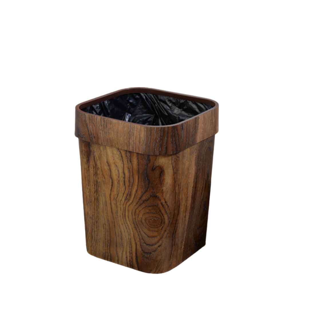 Papelera de Imitación Rústica 16L