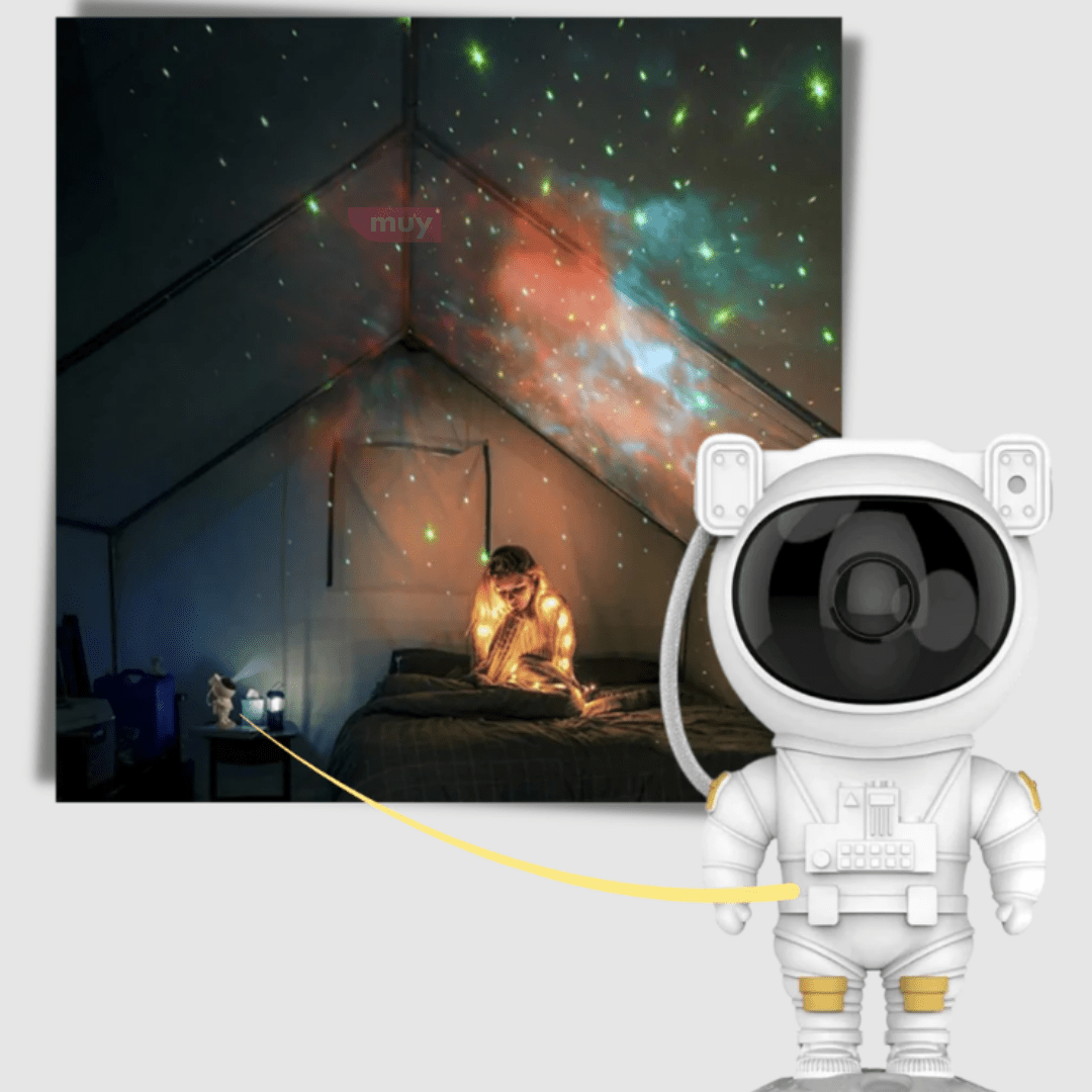 Astronauta Proyector de Galaxia - Muy Moderna Uruguay