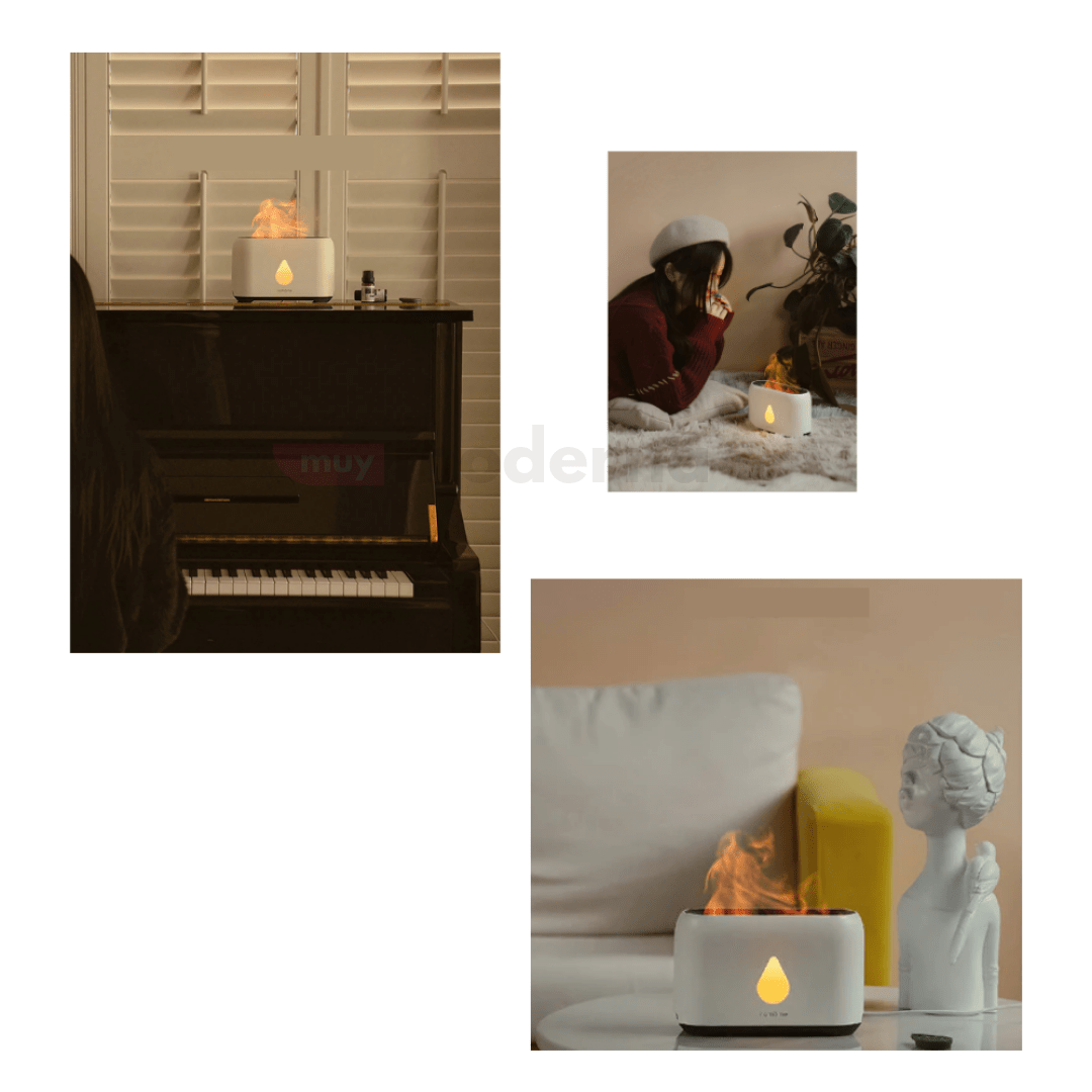 Humidificador de Llama LED - Muy Moderna Uruguay
