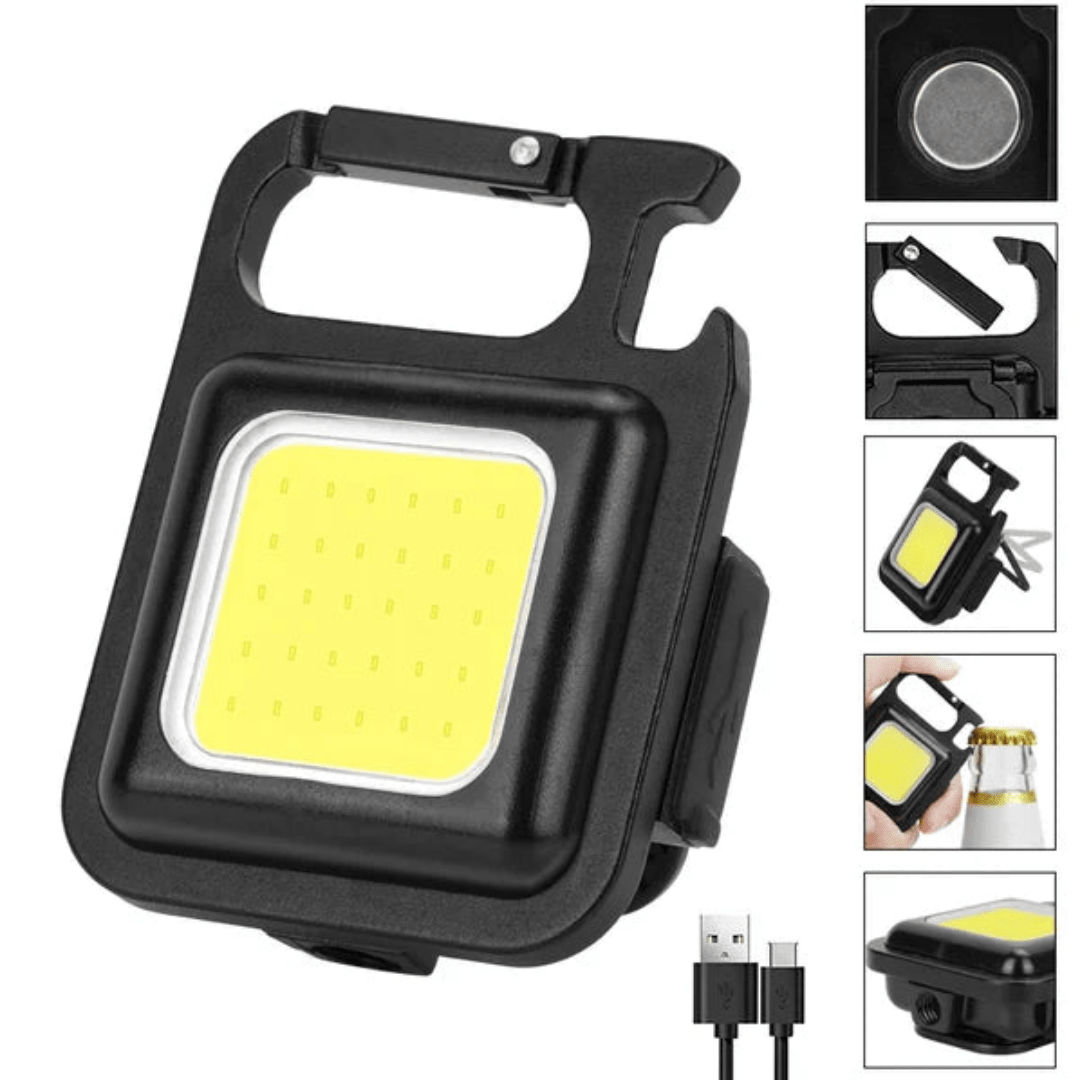 Mini Linterna LED Potente para Llavero - Muy Moderna Uruguay