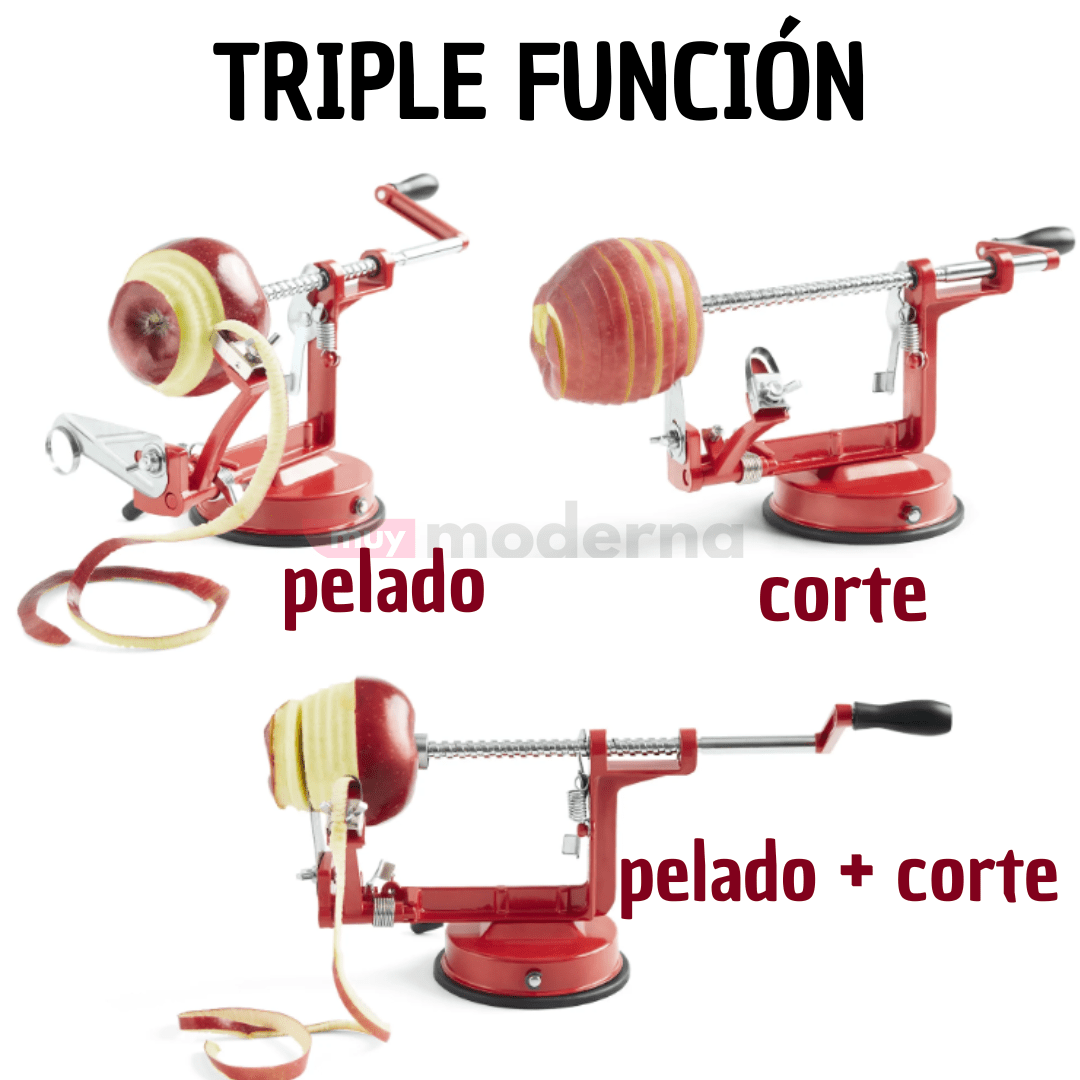 Pelador Giratorio Apple Peeler - Muy Moderna Uruguay
