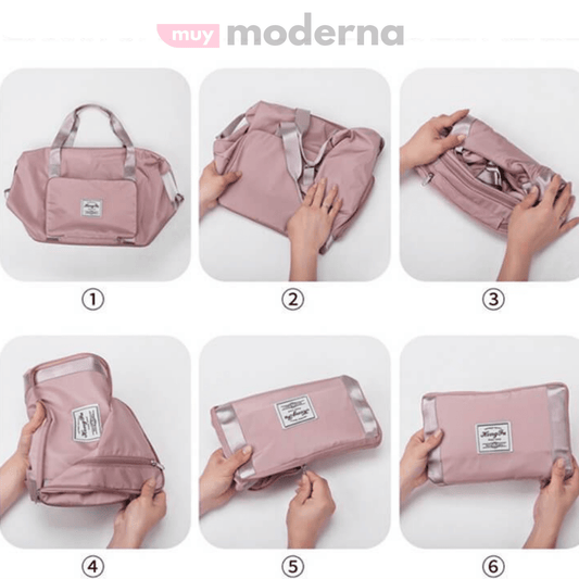 Bolso Plegable para Viajes Multifunción Impermeable - Muy Moderna Uruguay