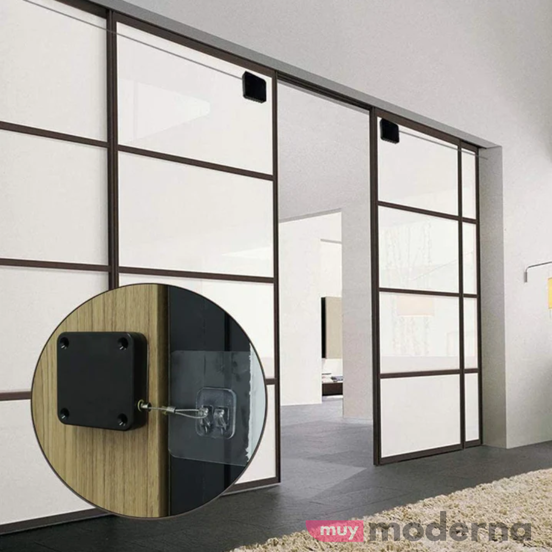 Dispositivo Adhesivo para Cerrar Puertas