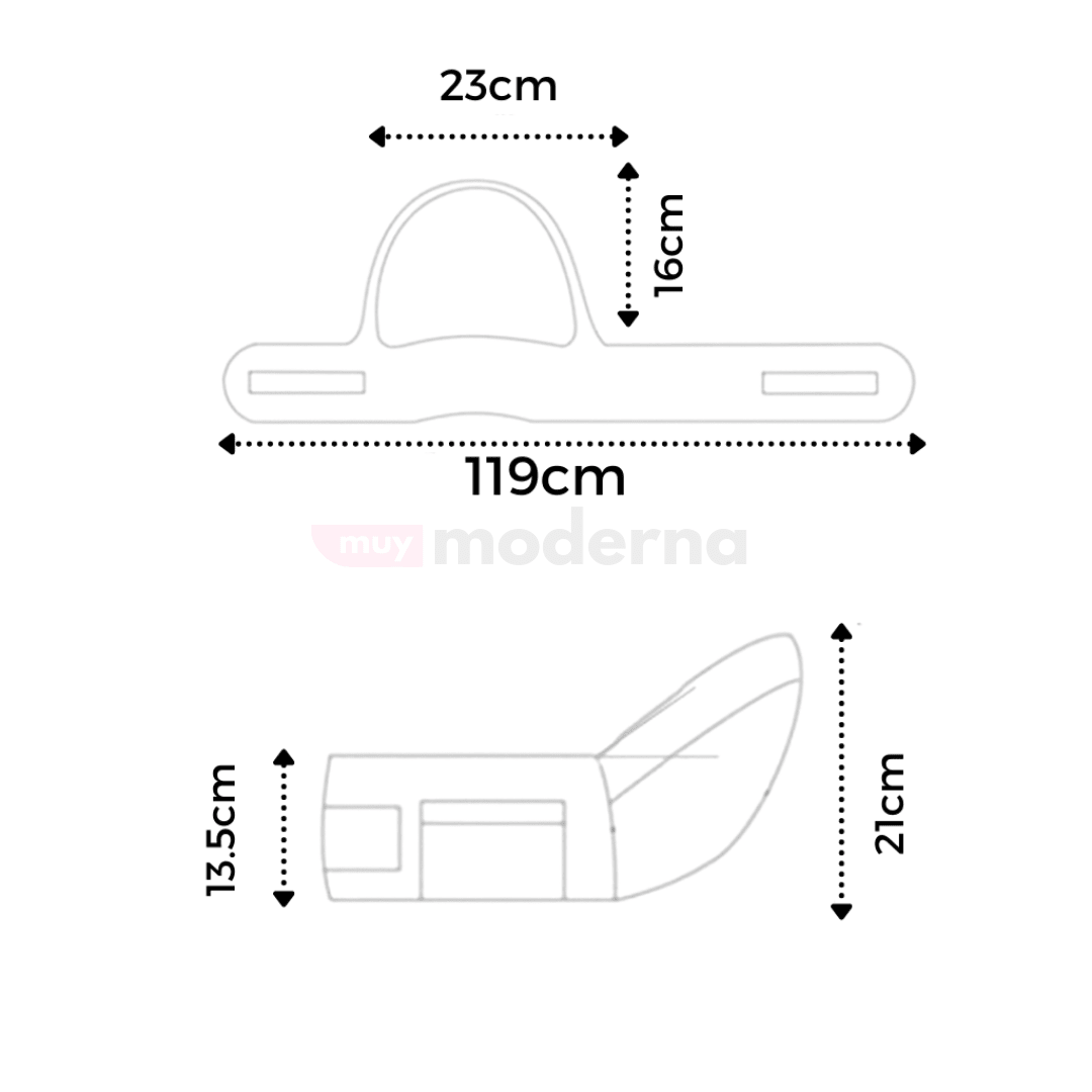Asiento Ergonómico de Cadera para Bebé - Muy Moderna Uruguay