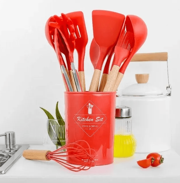 Set de 12 Utensilios Anti - Adherentes Menage - Muy Moderna Uruguay