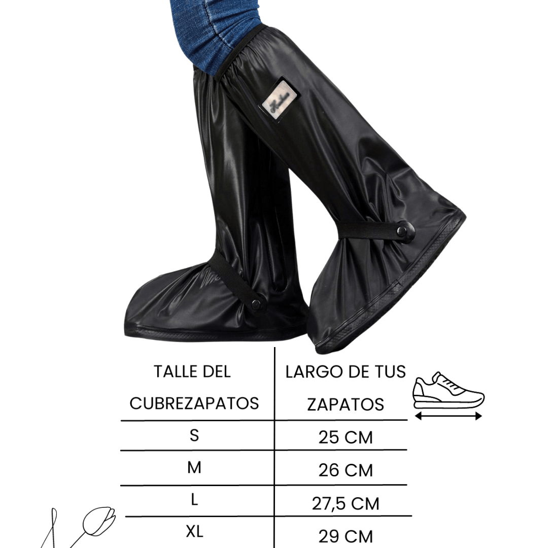 Botas de PVC Impermeables Cubre Zapatos - Muy Moderna Uruguay