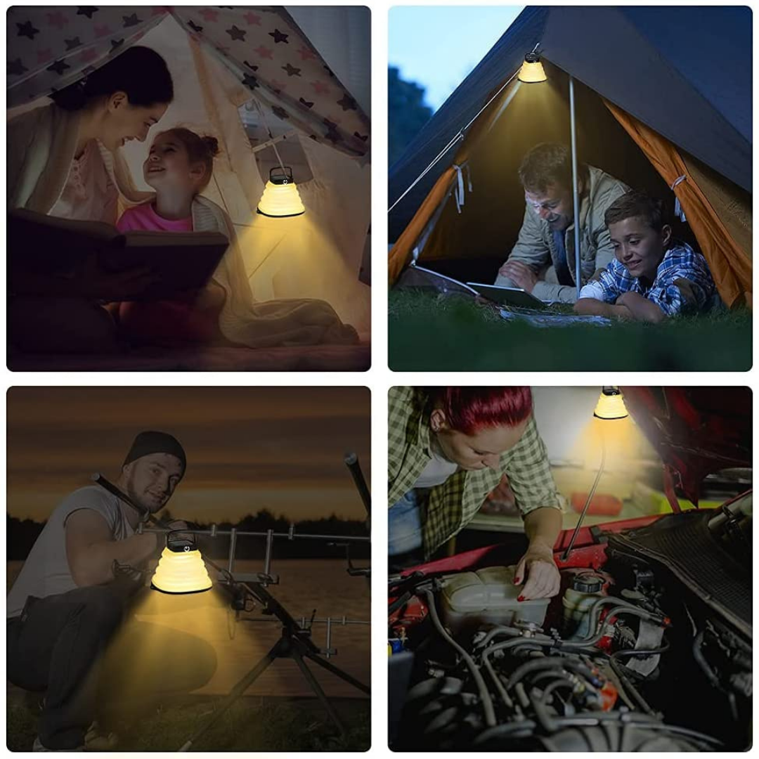 Farol Plegable de Carga Solar