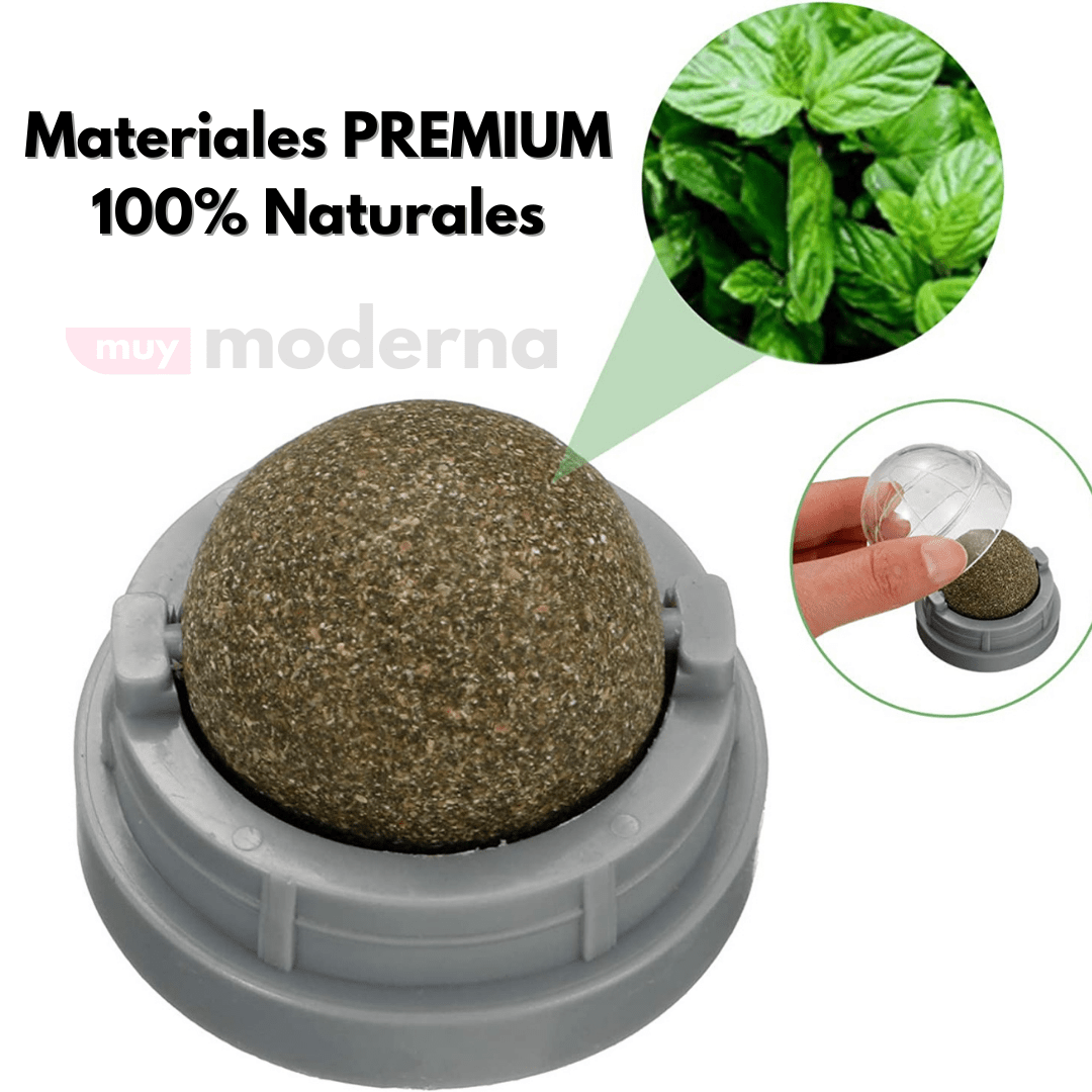 Juguete Giratorio de Hierba Gatera Catnip - Muy Moderna Uruguay