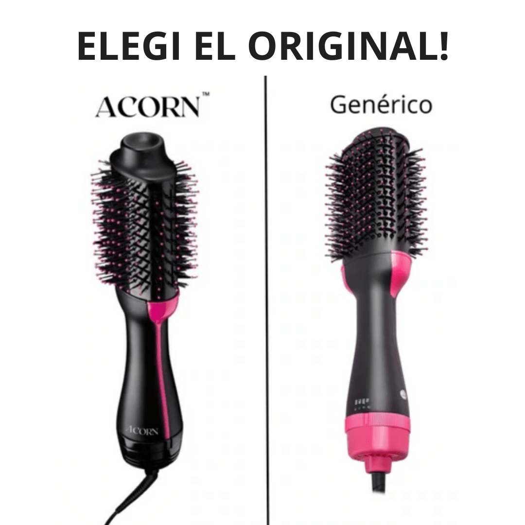 Cepillo Secador Alisador Voluminizador ACORN - Muy Moderna Uruguay