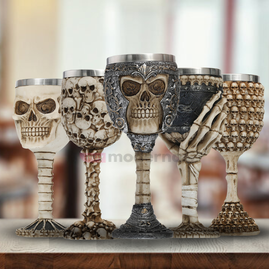 Copas de Calavera Vikinga