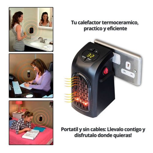 Calefactor de pared sin cable Handy Heater - Muy Moderna Uruguay