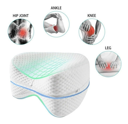 Almohada para Piernas con Espuma de Memoria Viscoelastica
