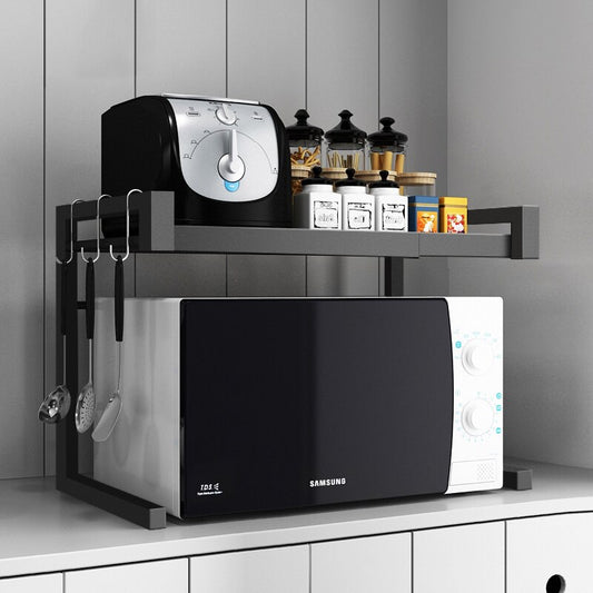 Estante Organizador Extensible Para Hornos y Microondas - Muy Moderna Uruguay