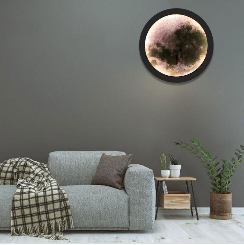 Espejo Con Luz Veladora de Luna