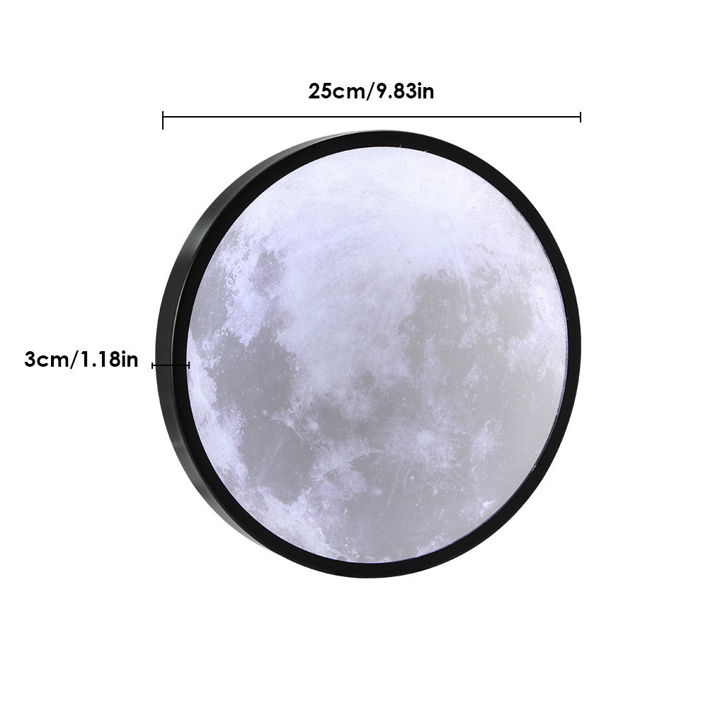 Espejo Con Luz Veladora de Luna