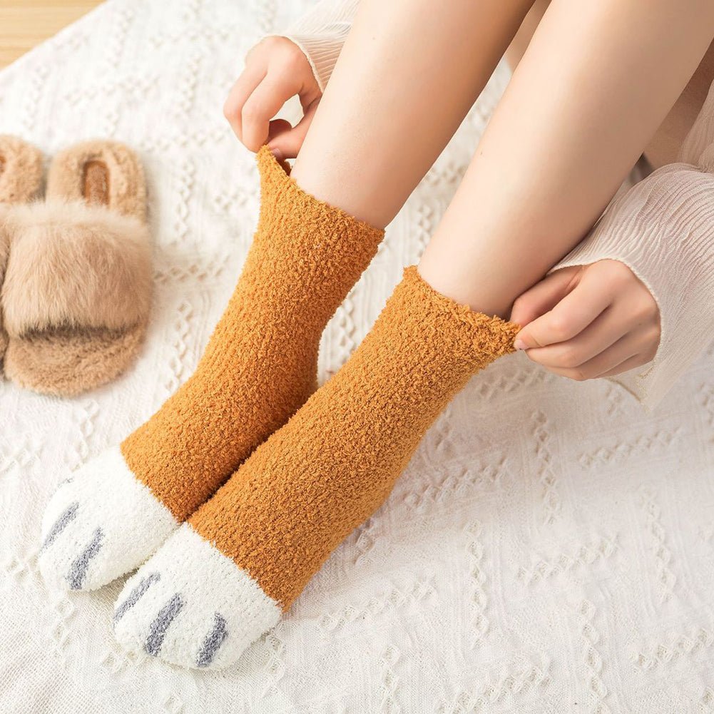 5 Pares de Medias de Invierno estilo Patitas de Gato - Muy Moderna Uruguay