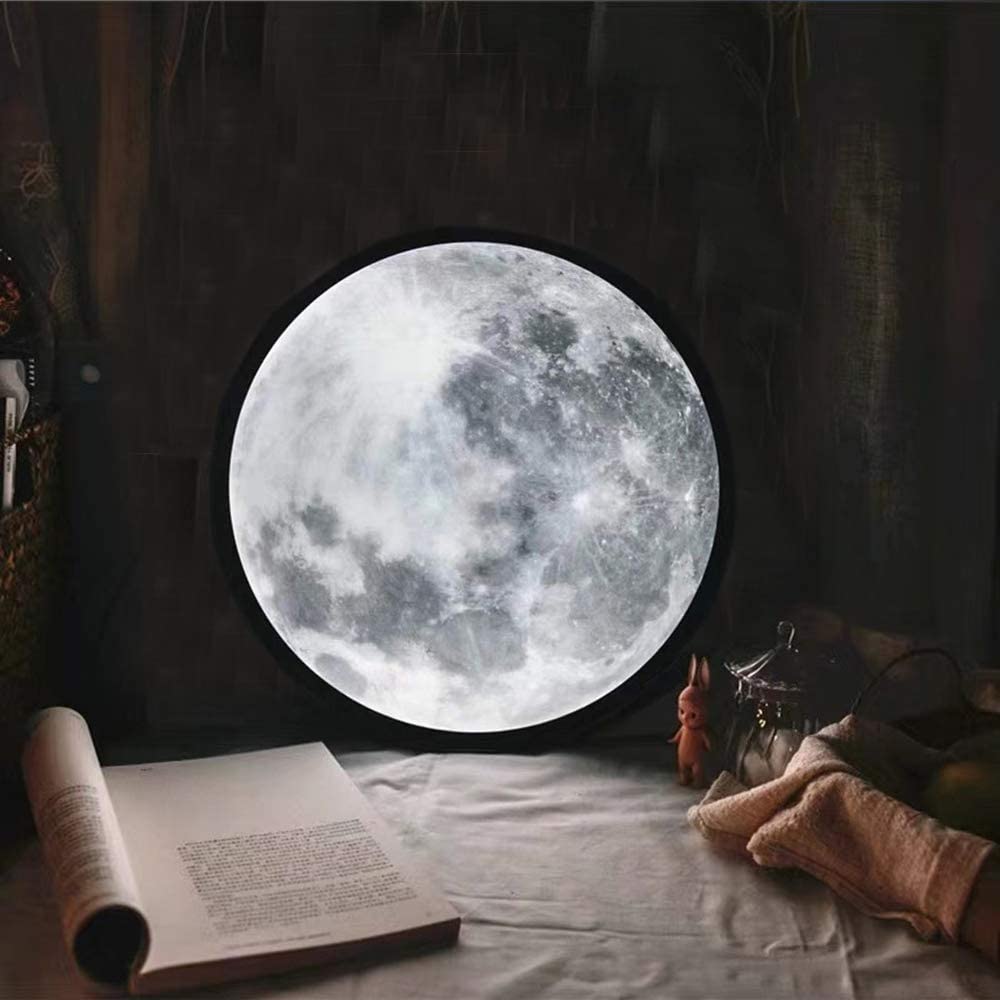 Espejo Con Luz Veladora de Luna