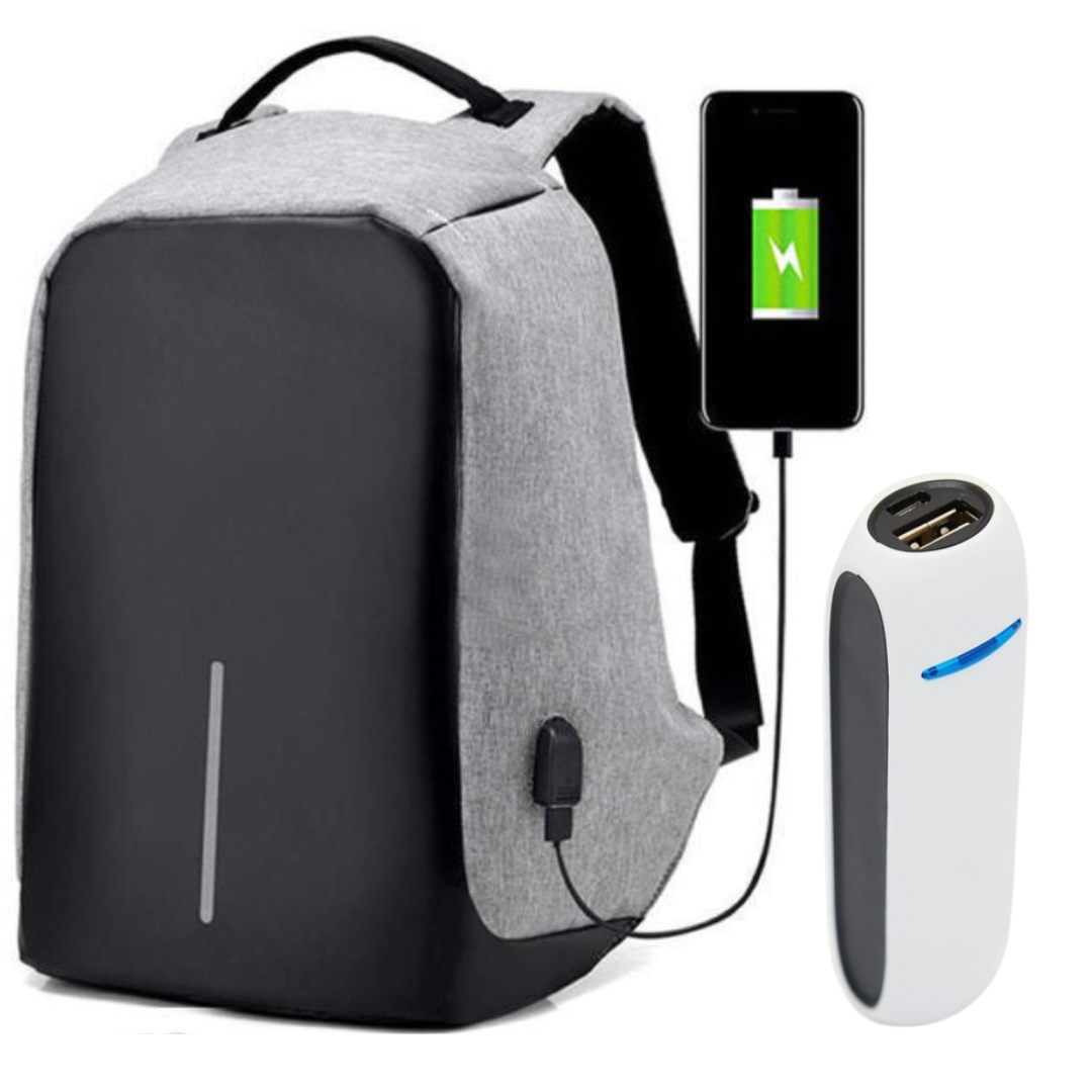 Mochila SafeBag Anti-Robo con Puerto USB