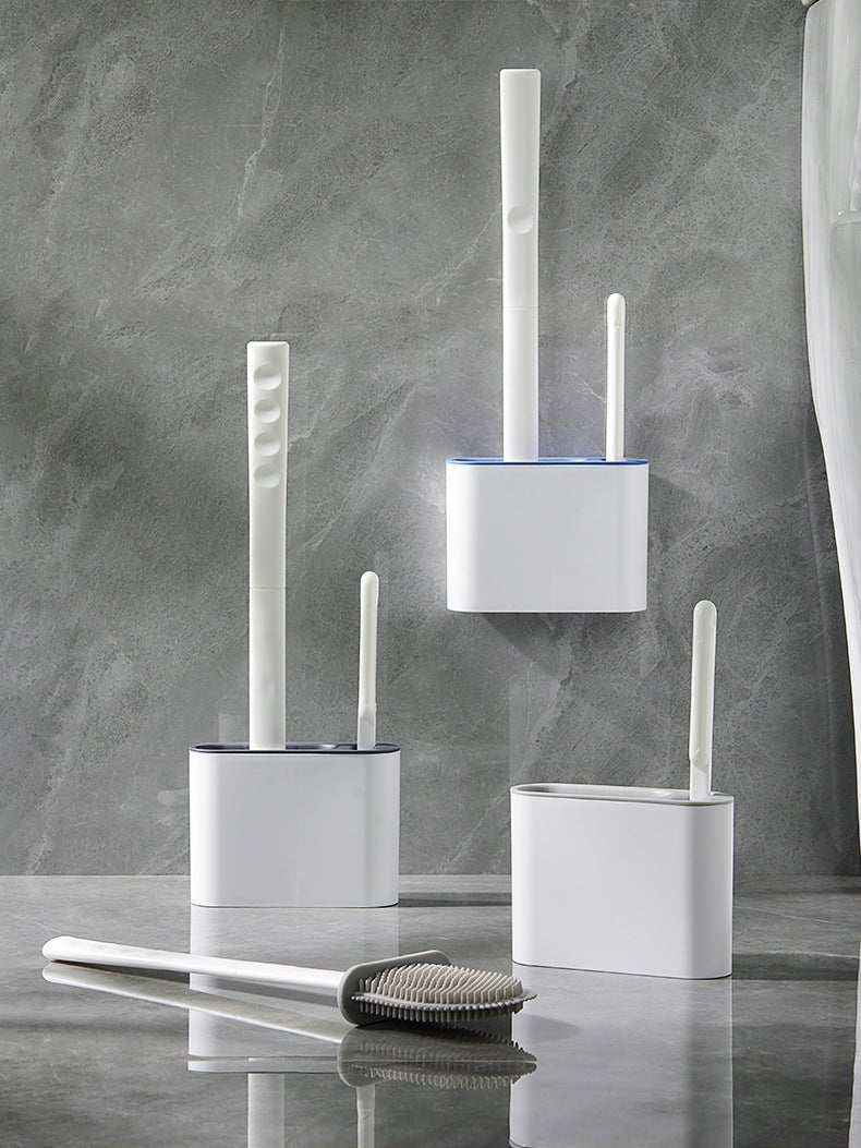 Cepillo de Silicona para Baño con Soporte - Muy Moderna Uruguay