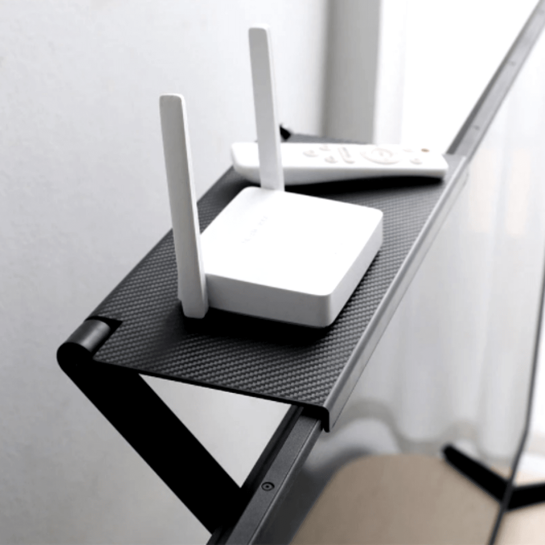 Estante para TV y monitores, ideal para canaleras, routers y mas! - Muy Moderna Uruguay
