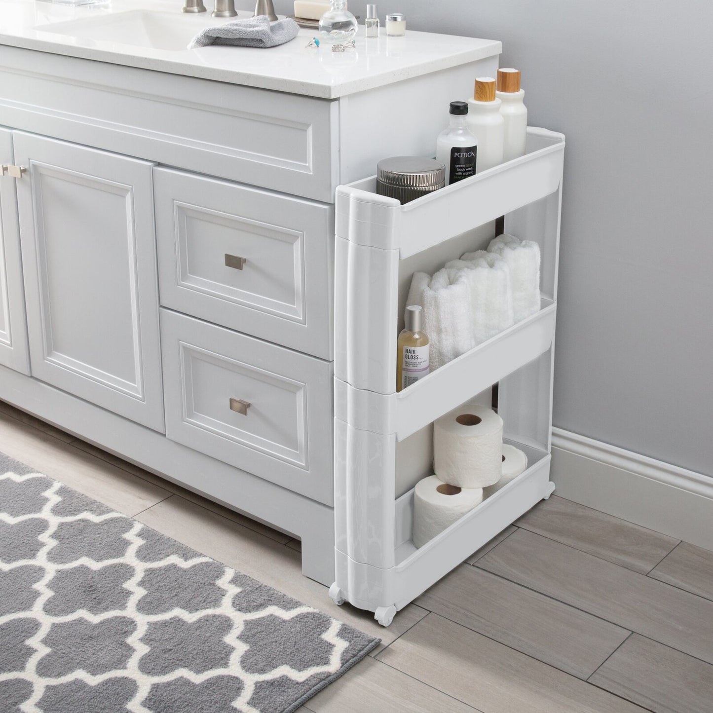 Organizador SlimSlide ¡Ideal para Cocina y Baño!