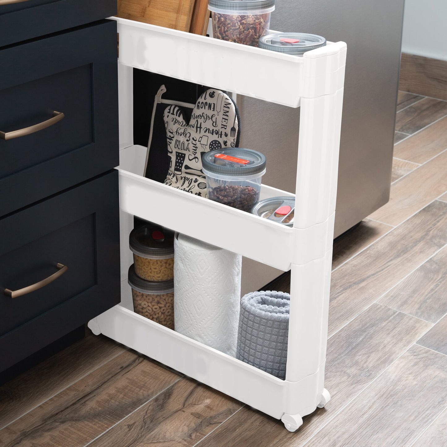 Organizador SlimSlide ¡Ideal para Cocina y Baño!