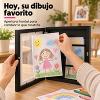 Pack x4 Marcos para Dibujos Infantiles
