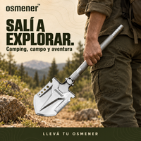 Pala Táctica Militar Multifunción Plegable 12 En 1 Para Camping - OSMENER™
