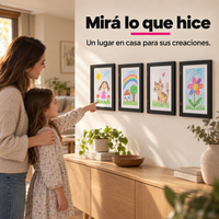 Pack x4 Marcos para Dibujos Infantiles