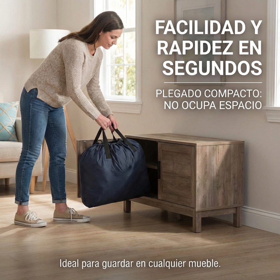 Colchón AutoInflable 2 Plazas Con Respaldo