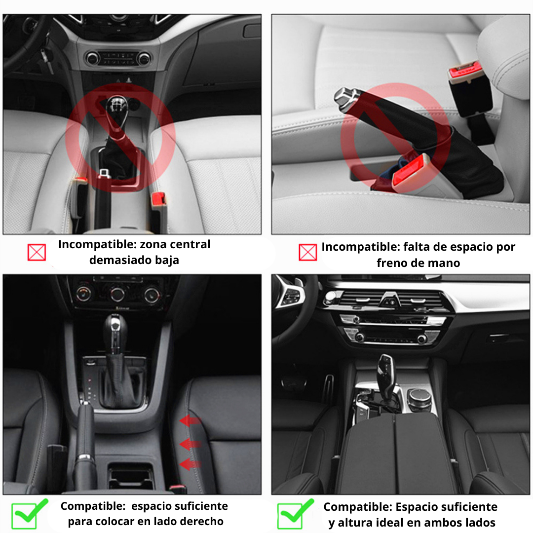 Posa Brazo para Auto con Caja de Almacenamiento