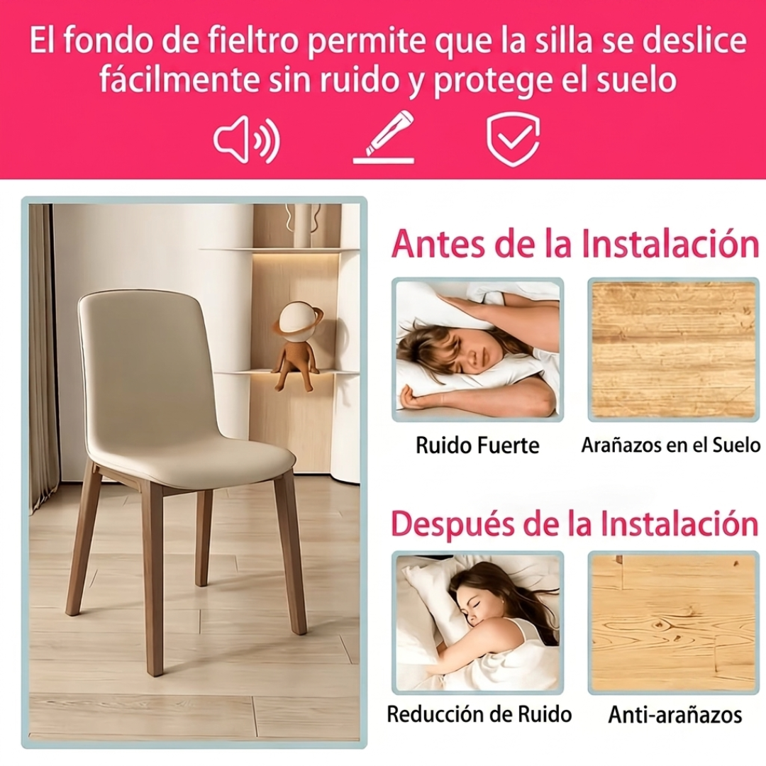 Set x24 Protectores de Silicona para Muebles