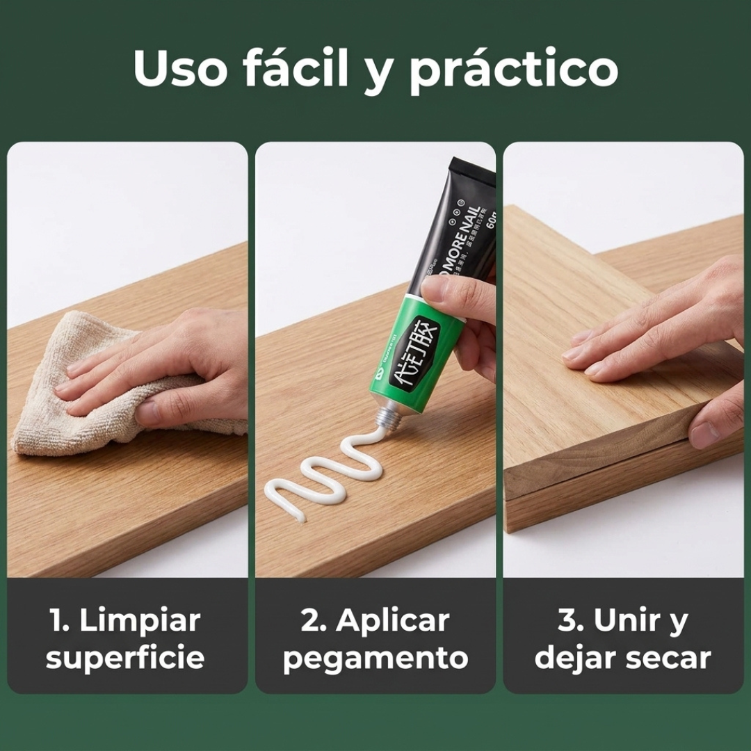 Pegamento Montaje Sin Clavos Waterproof Extra Fuerte 60g