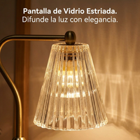 Lámpara Calentadora Velas Regulable Sin Llama Temporizador