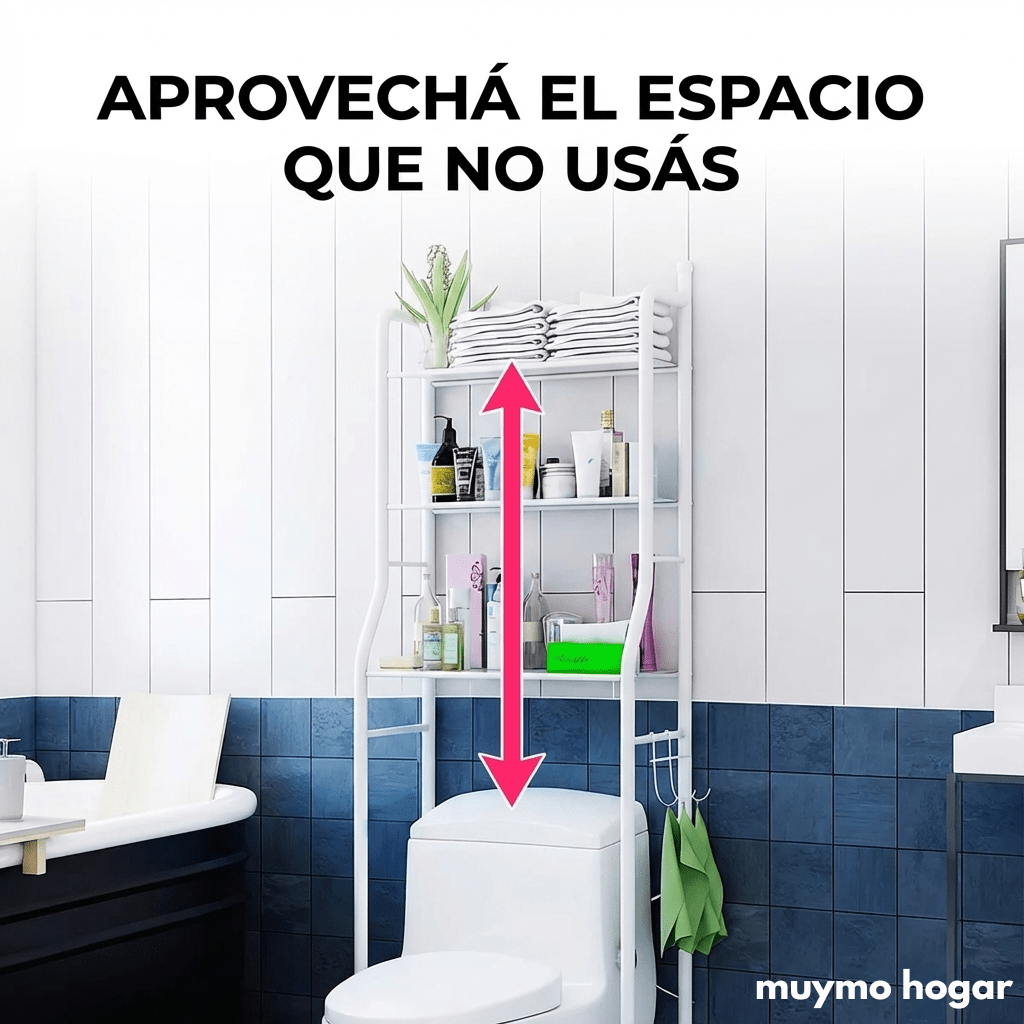 Estanteria de Baño para Inodoro - muymo hogar - Muy Moderna Uruguay